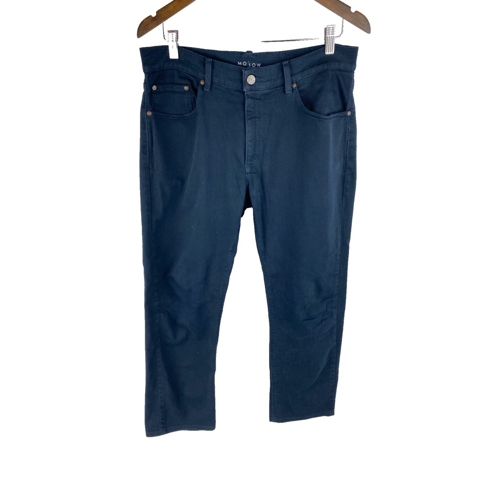 Mott & Bow Mens Slim Mercer Jeans 33x30 (Fits 33x28) Navy Stretch Pant